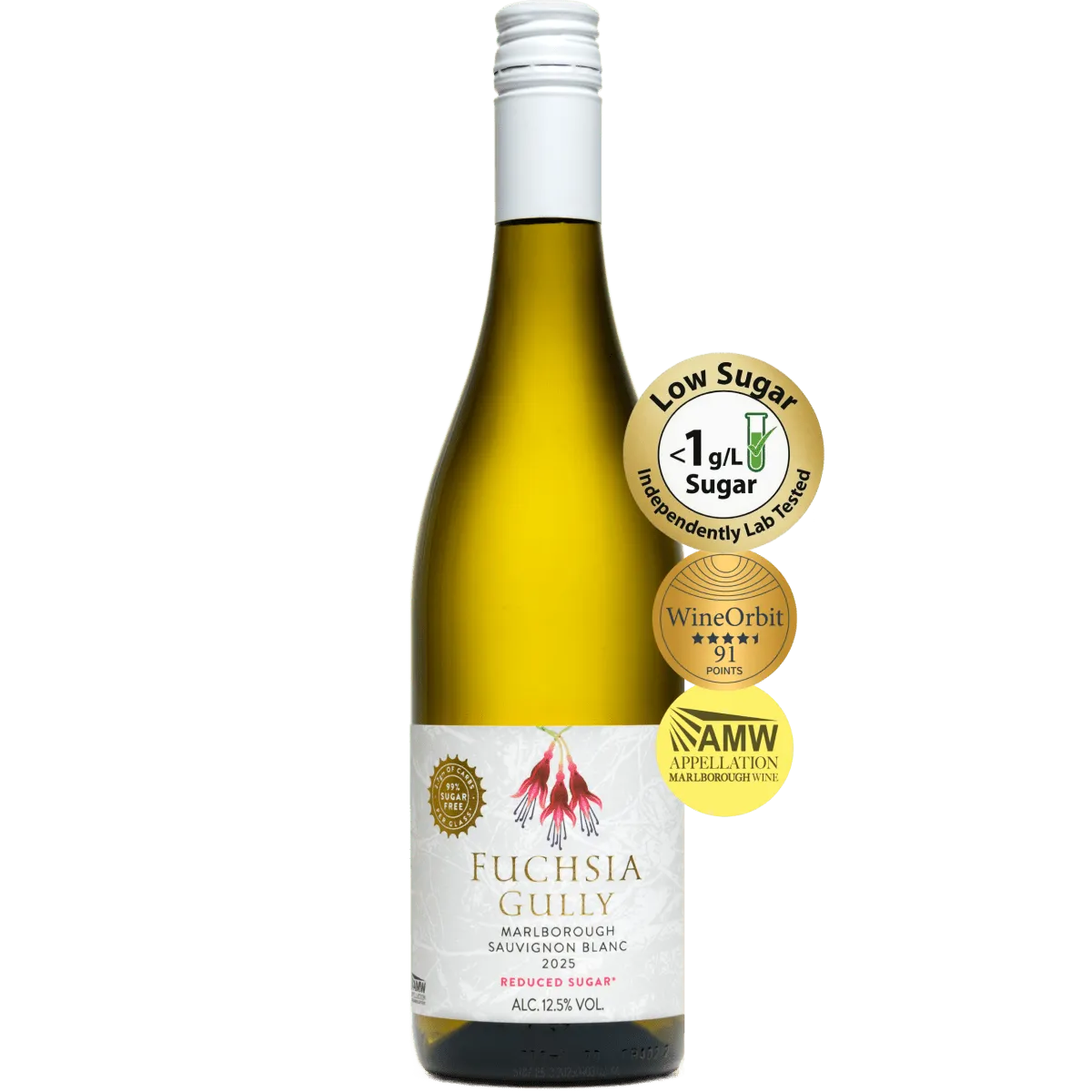 Fuchsia Gully Reduced Sugar Marlborough Sauvignon Blanc 2025