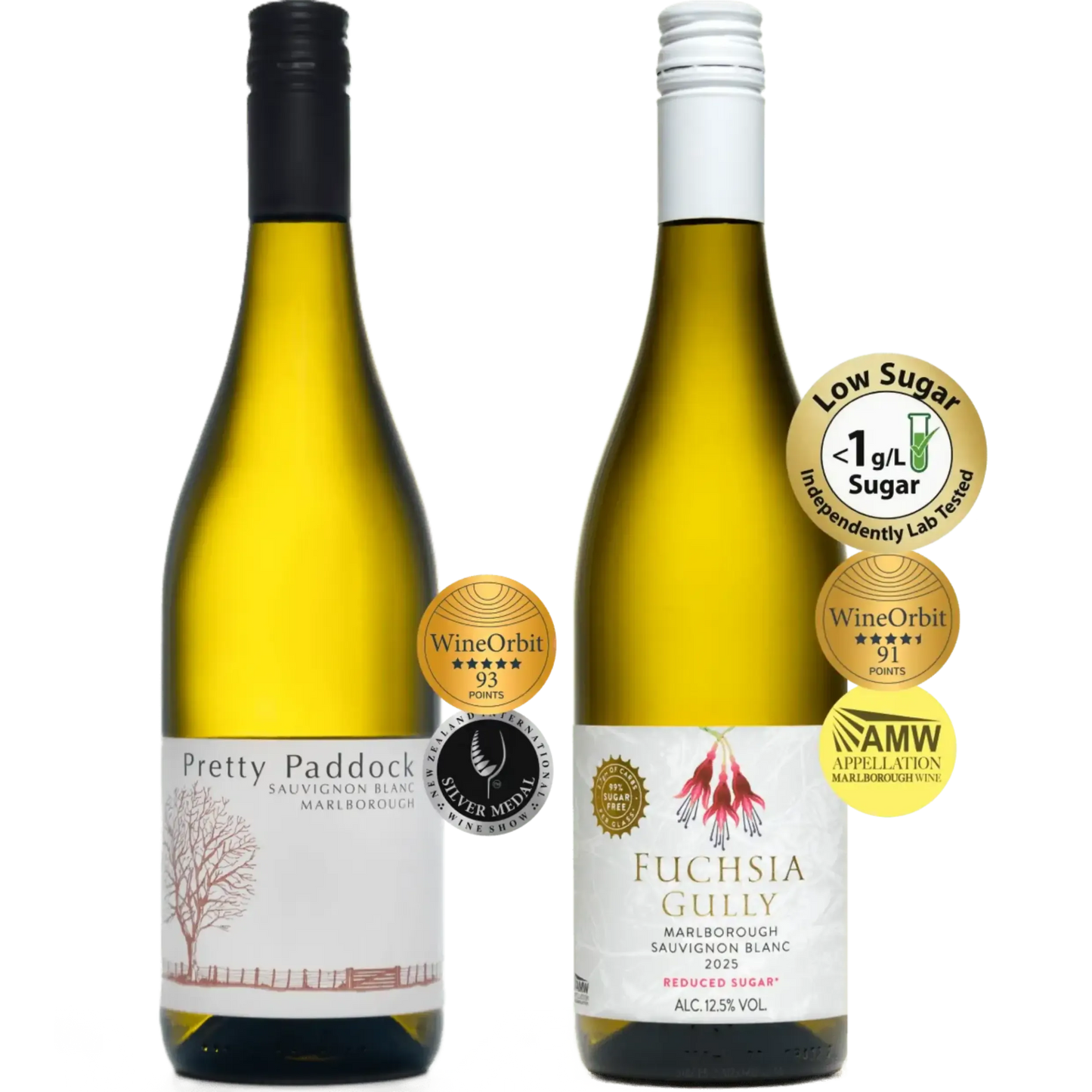 Sauvignon Blanc Mixed Case - Pretty Paddock and Fuchsia Gully