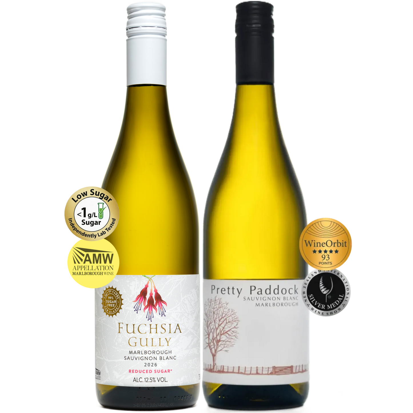 Sauvignon Blanc Mixed Case - Pretty Paddock and Fuchsia Gully