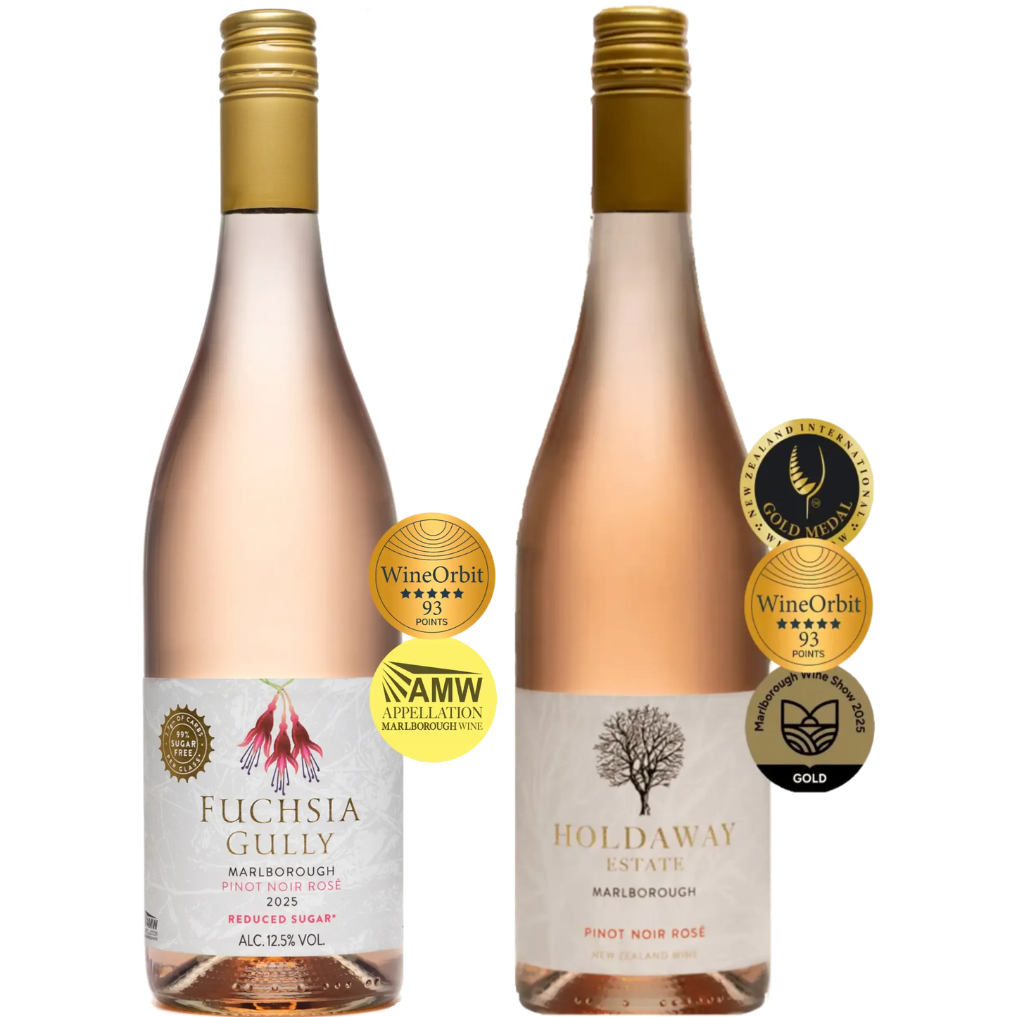Rose Mixed Case - Holdaway Estate and Fuchsia Gully