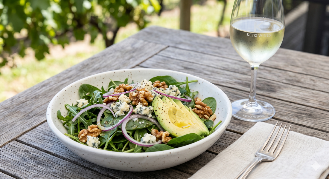Blue Cheese and Toasted Walnut Salad