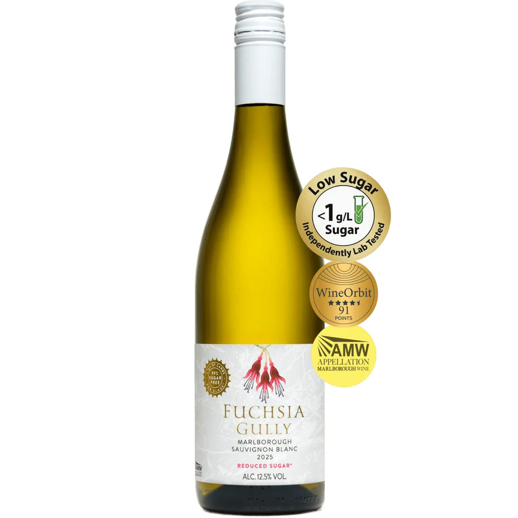 Fuchsia Gully Reduced Sugar Marlborough Sauvignon Blanc 2025