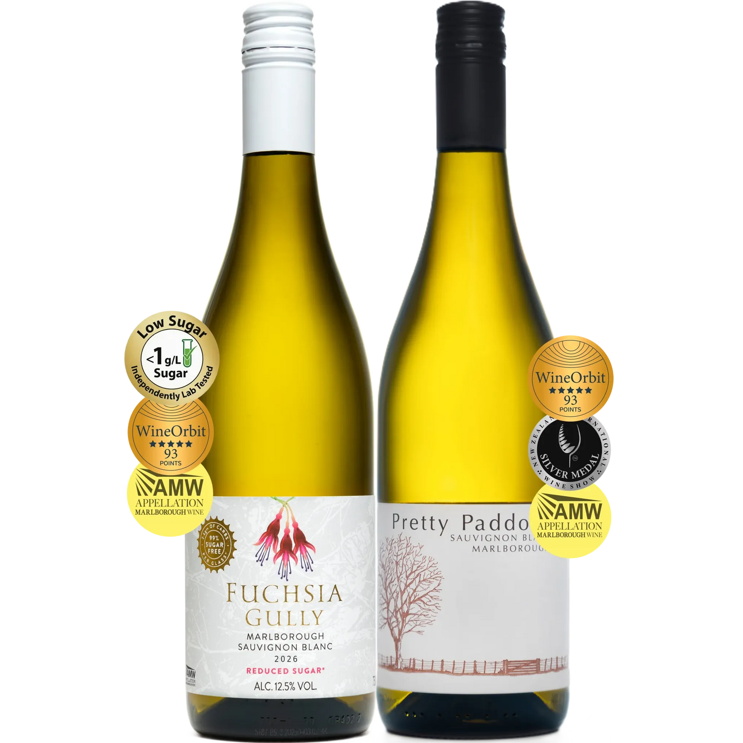 Sauvignon Blanc Mixed Case - Pretty Paddock and Fuchsia Gully