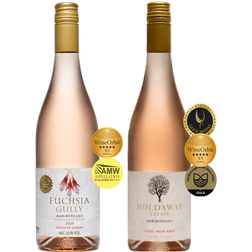 Rose Mixed Case - Holdaway Estate and Fuchsia Gully